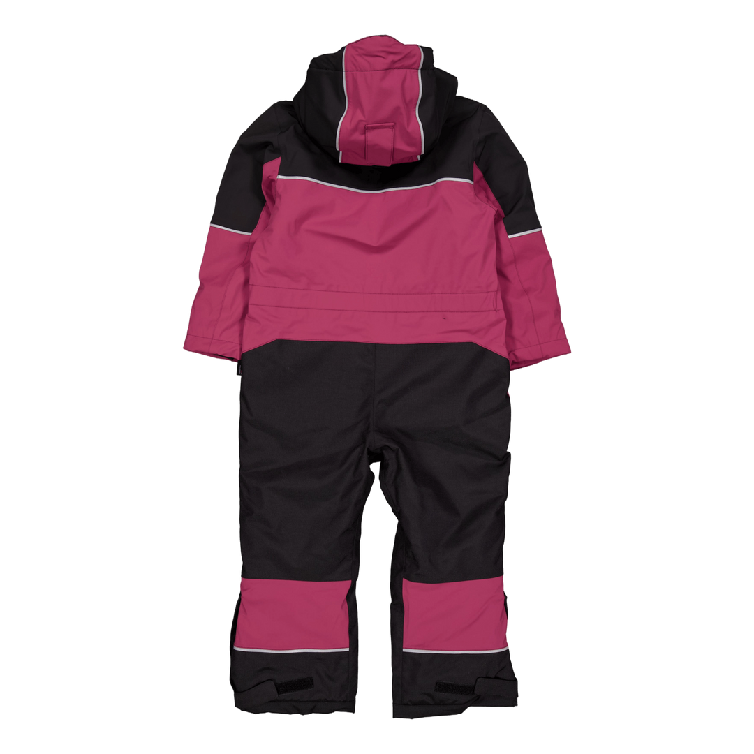 Alpine Winter Overall Black/cerise