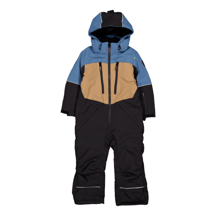 Alpine Winter Overall Blue/black