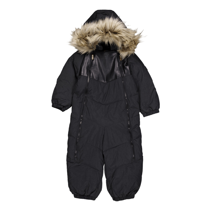 Rocky Winter Baby Overall Black