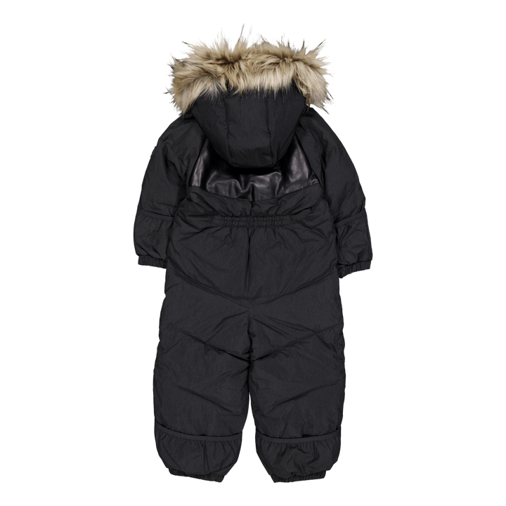 Rocky Winter Baby Overall Black