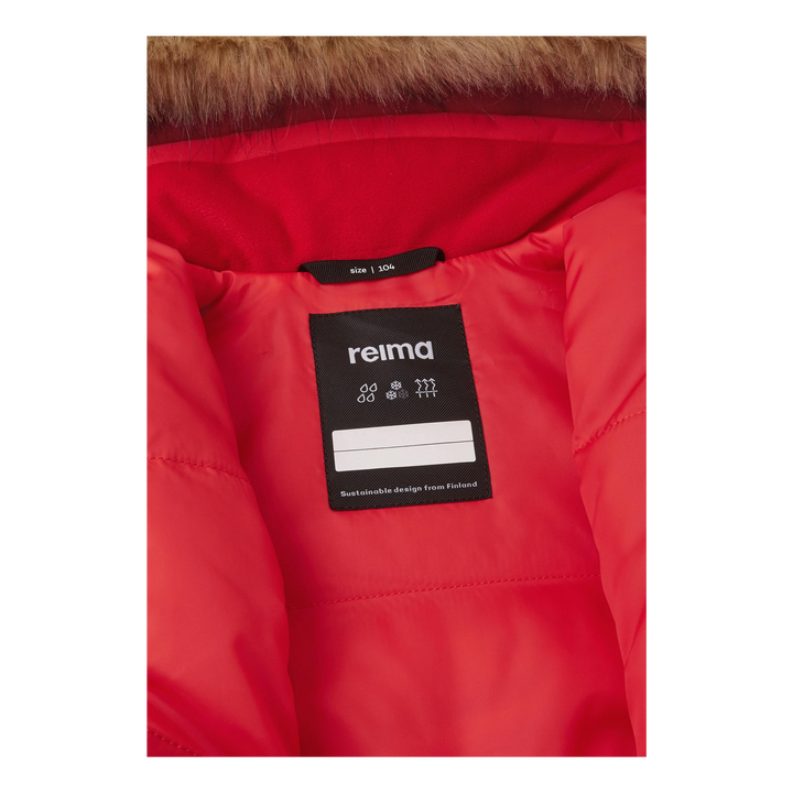 Reimatec Winter Overall, Stava Tomato Red