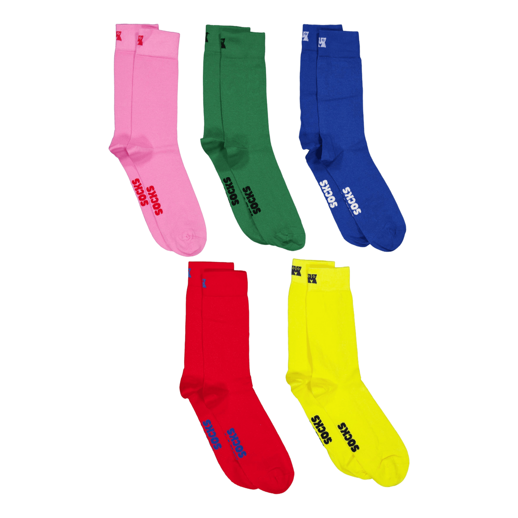 5-pack Solid Socks