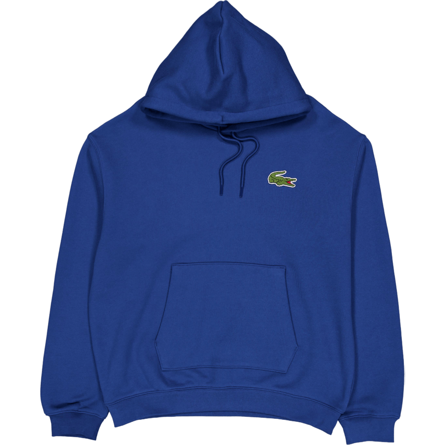 Loose Fit Badge Accent Hoodie Hbm