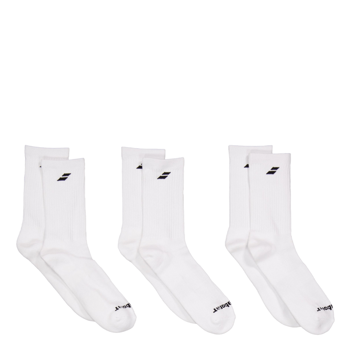 3 Pairs Pack White