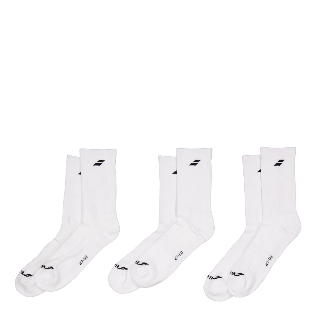 3 Pairs Pack White