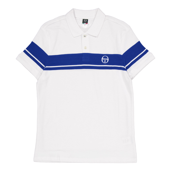 Young Line Polo White