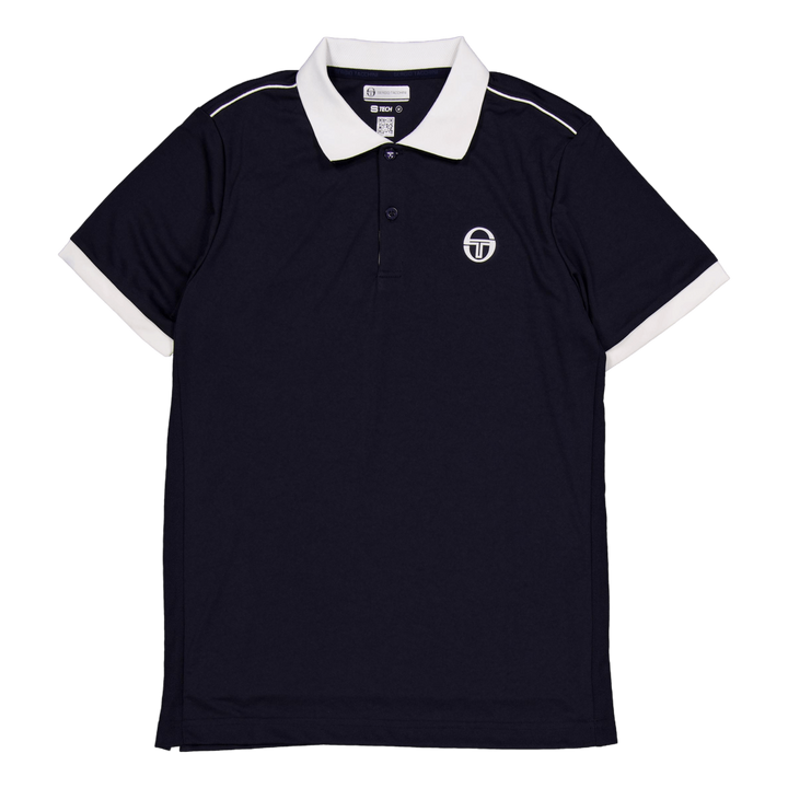 Club Tech Polo Navy/white