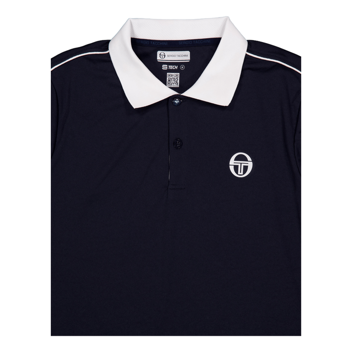 Club Tech Polo Navy/white