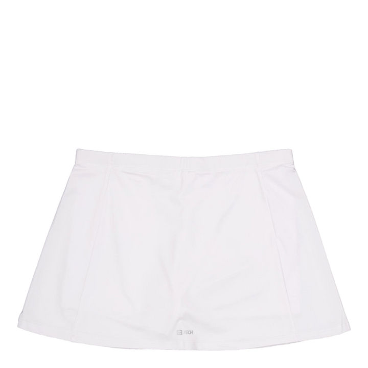 Eva Skort White/red