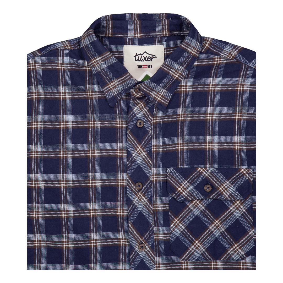 Beaver Creek Shirt Navy Blue Check