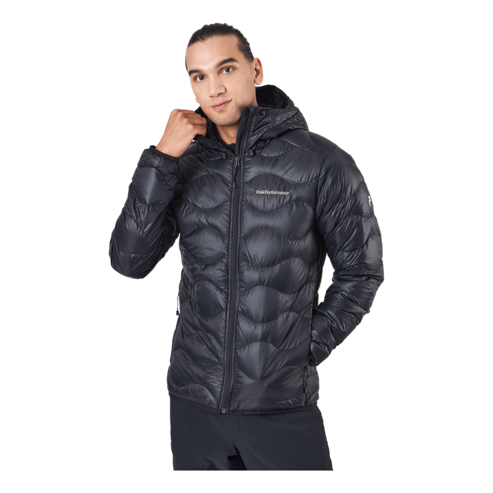 M Helium Down Hood Jacket Black