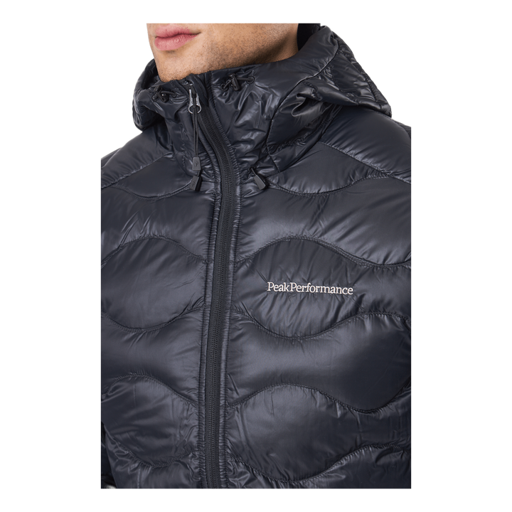 M Helium Down Hood Jacket Black