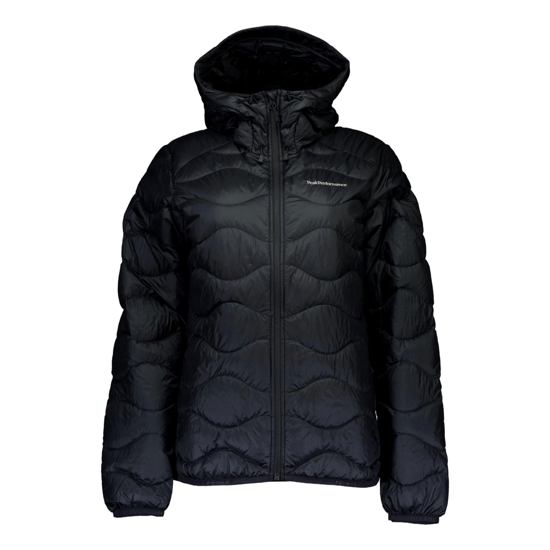 W Helium Down Hood Jacket Black