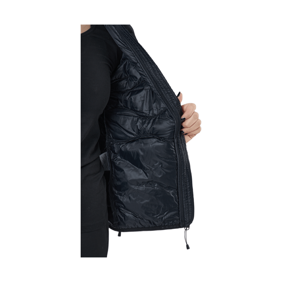 W Helium Down Hood Jacket Black