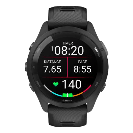 Forerunner 265, Wifi, Gps, Bla Black