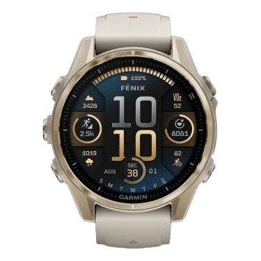 Fenix 8 43mm,amoled Saph Gold