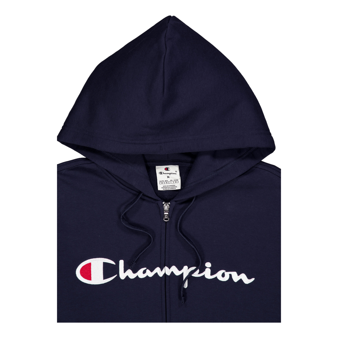 Hooded Full Zip Sweatshirt Sky Captain