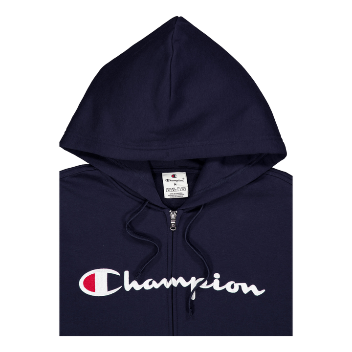 Hooded Full Zip Sweatshirt Sky Captain