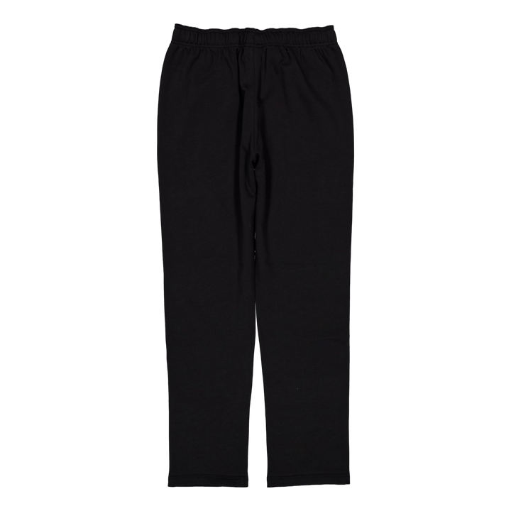 Straight Hem Pants Black Beauty