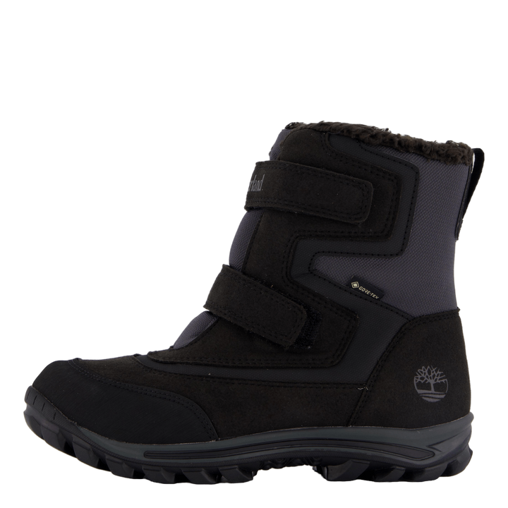 Mid Hook & Loop Gtx Snow Boot Jet Black