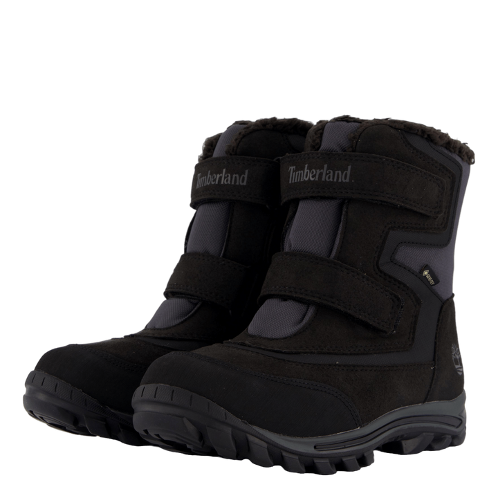 Mid Hook & Loop Gtx Snow Boot Jet Black