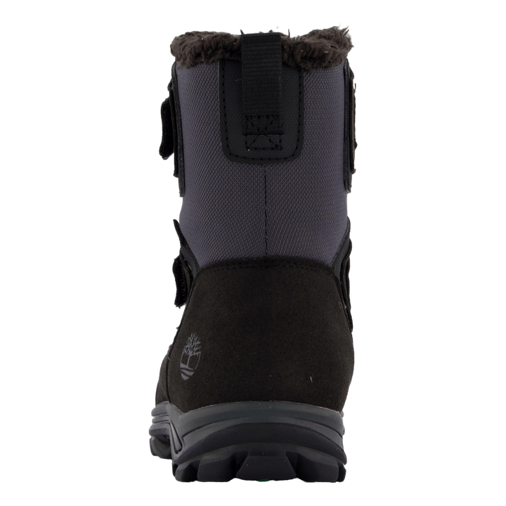 Mid Hook & Loop Gtx Snow Boot Jet Black