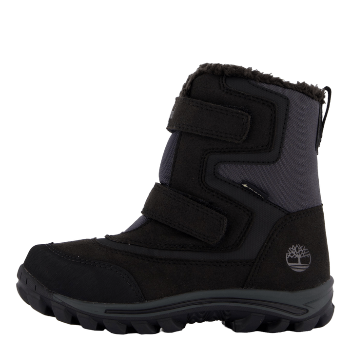 Mid Hook & Loop Gtx Snow Boot Jet Black