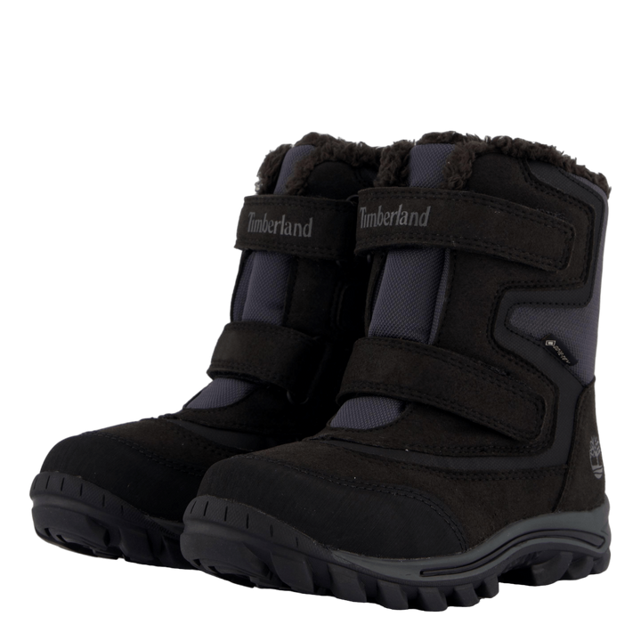 Mid Hook & Loop Gtx Snow Boot Jet Black