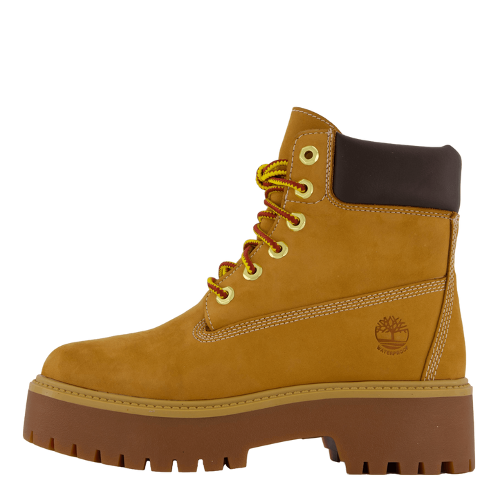 6 Inch Lace Up Waterproof Boot Wheat