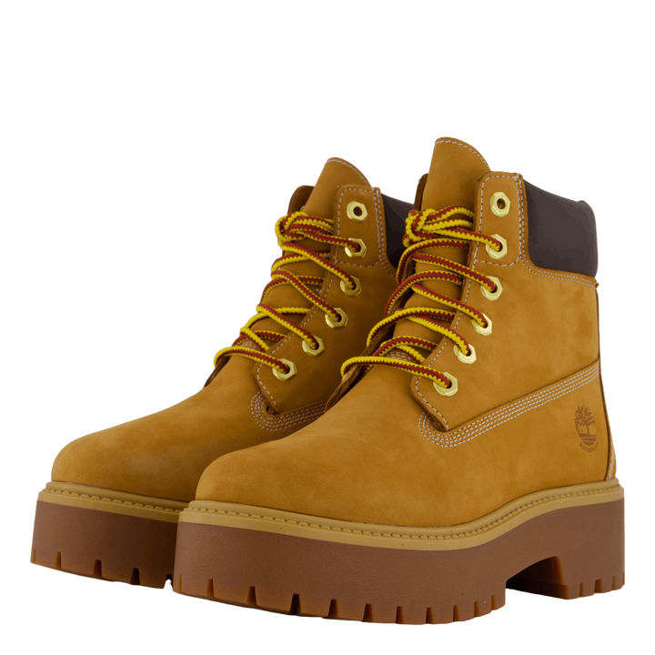 6 Inch Lace Up Waterproof Boot Wheat