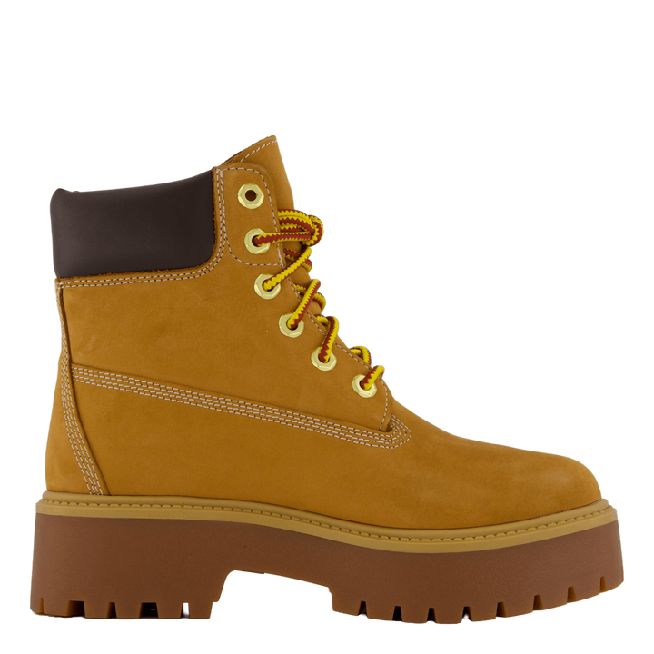 6 Inch Lace Up Waterproof Boot Wheat