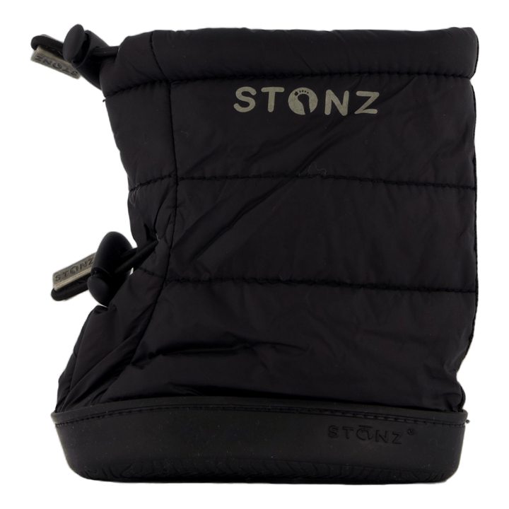 Stonz Toddler Puffer Booties Black