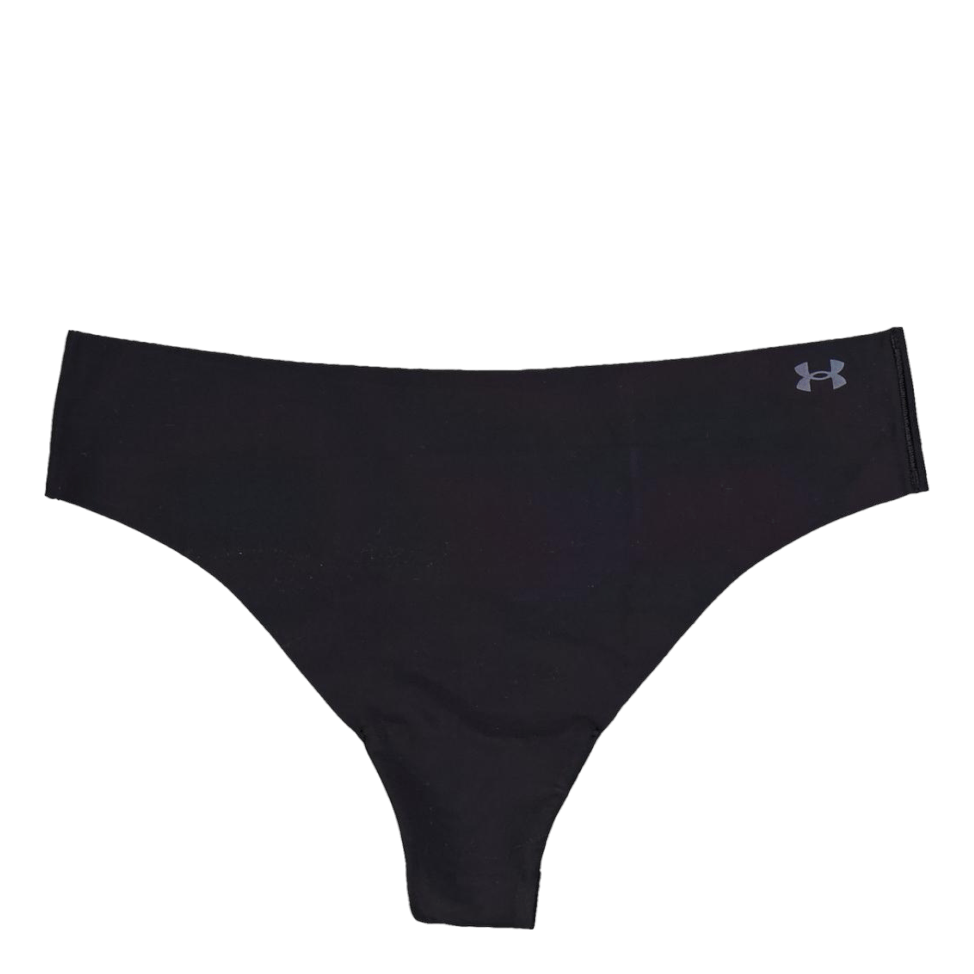 Ua Pure Stretch No Show Thong  Black