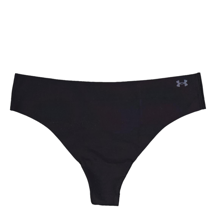 Ua Pure Stretch No Show Thong  Black