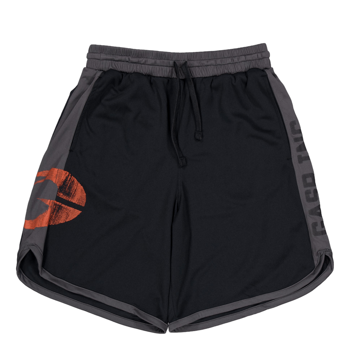 Gasp Mesh Shorts Black/grey