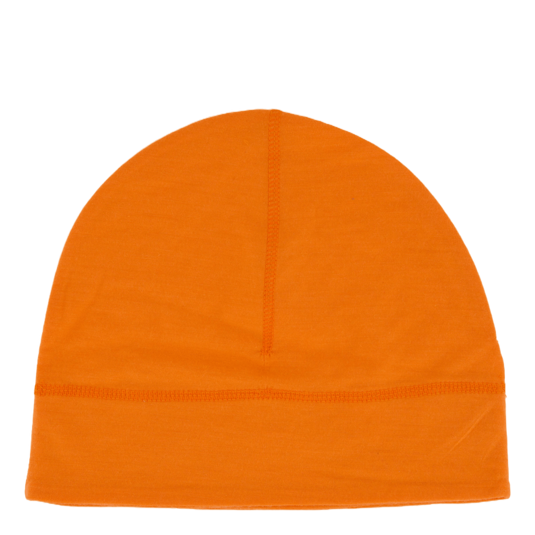 Thin Running Hat Wool Orange Orange