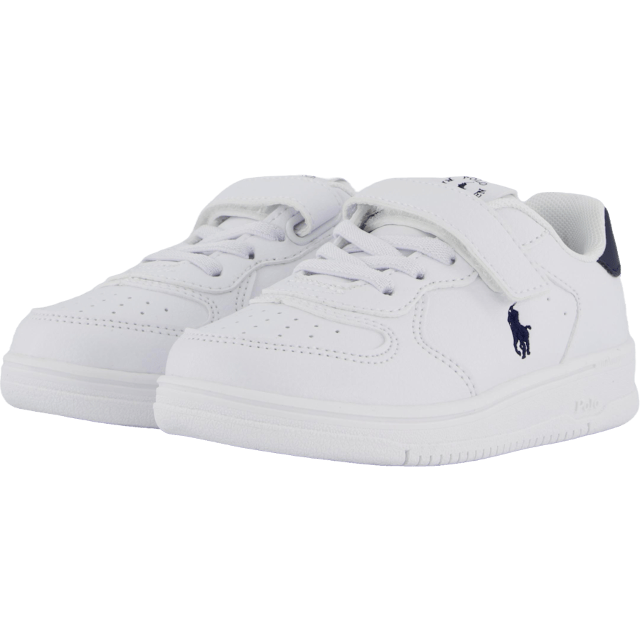 Masters Court Ps T-'white / Navy Tumbled