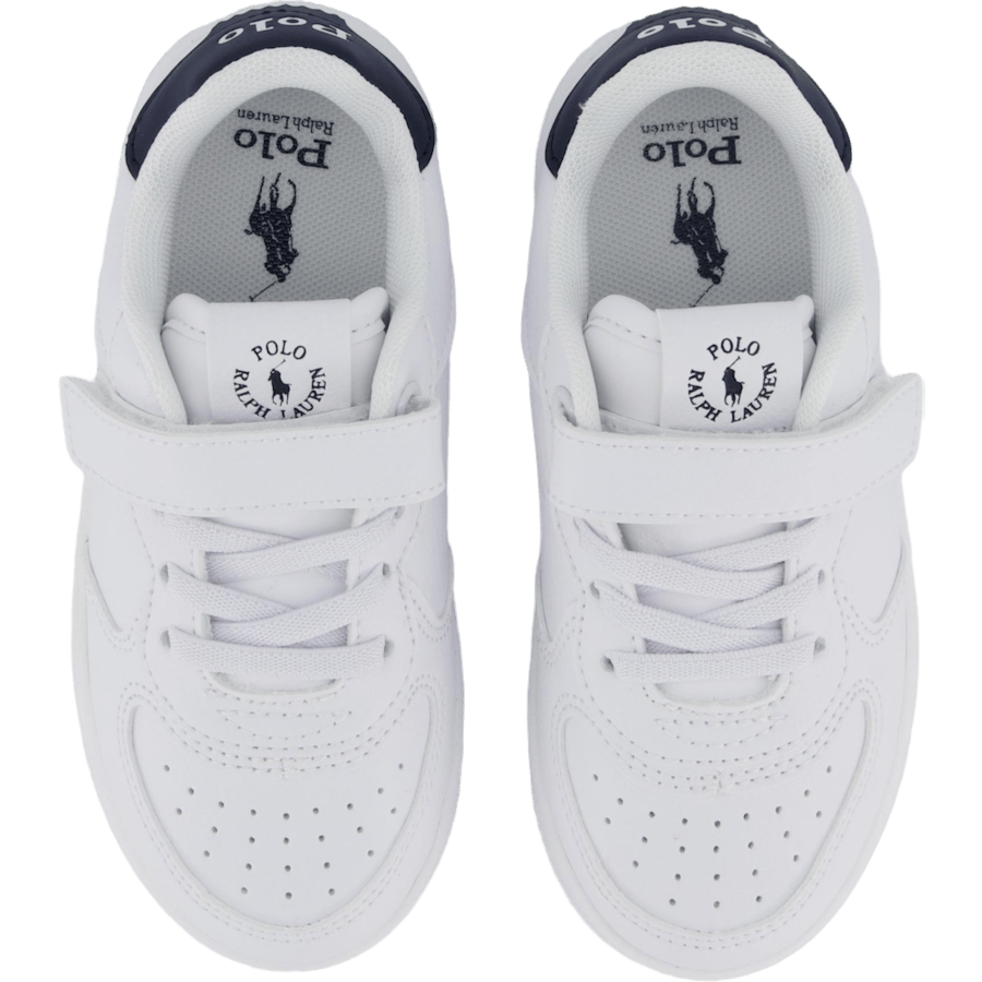 Masters Court Ps T-'white / Navy Tumbled