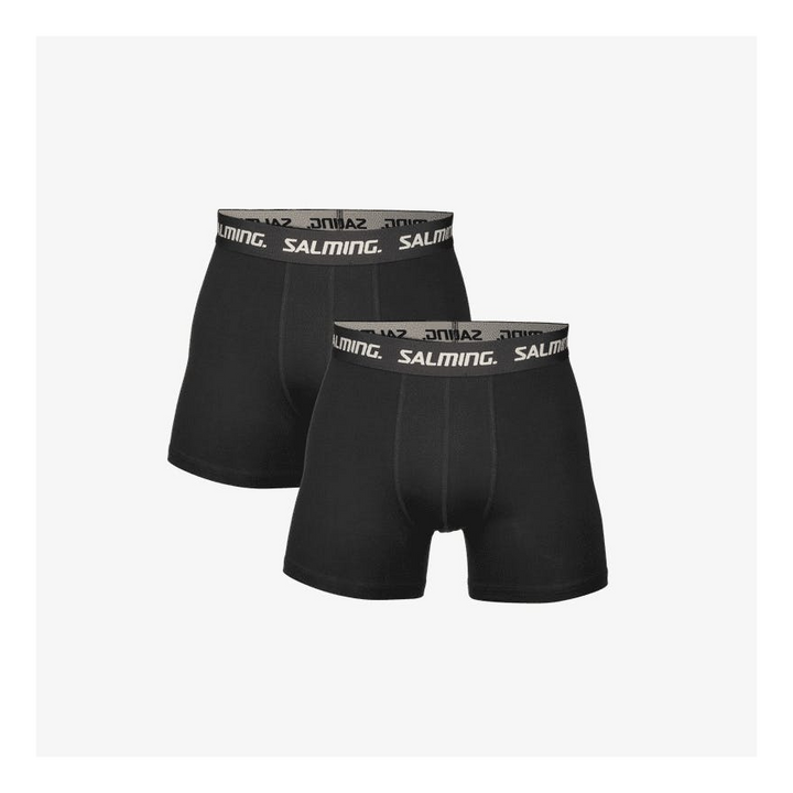 2-pack Cotton Boxer Black