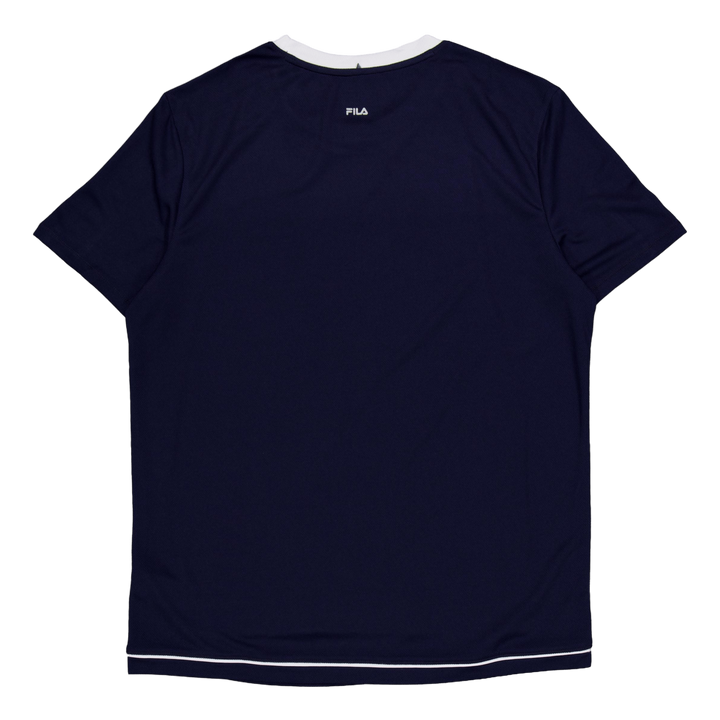 T-shirt Elias Navy/white