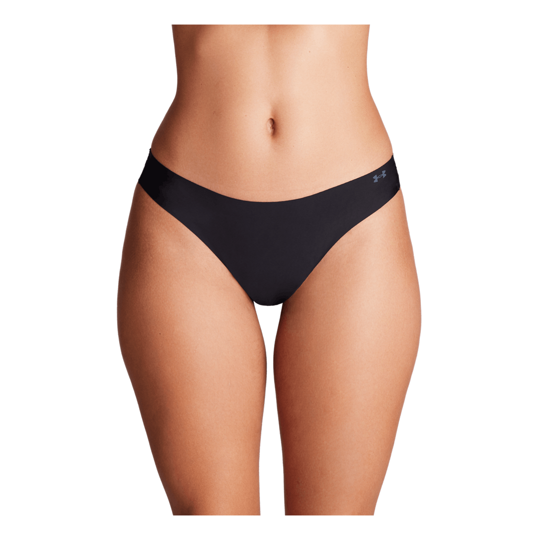 Ua Pure Stretch No Show Thong  Black
