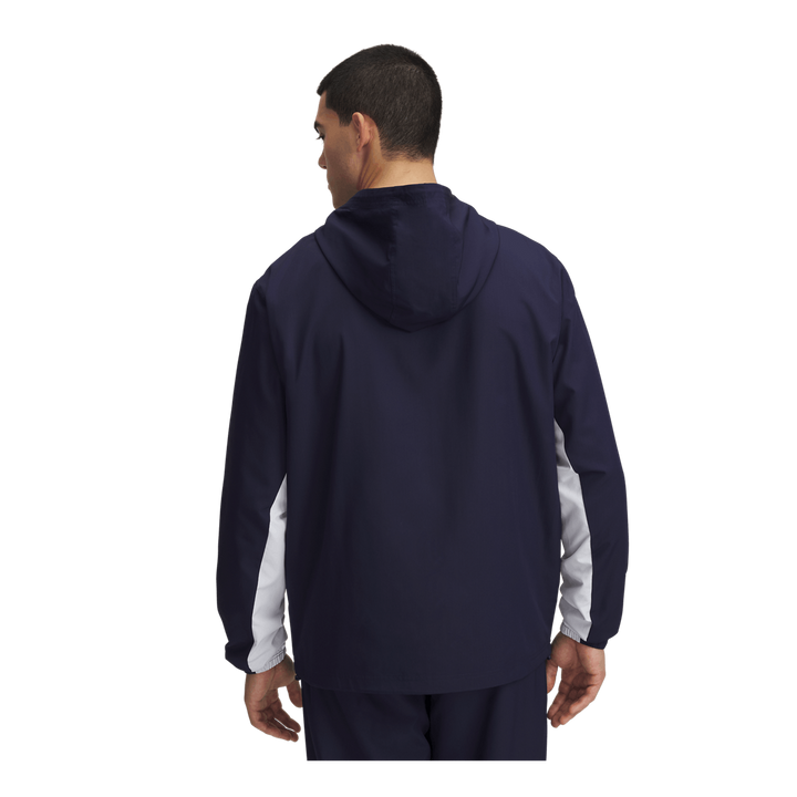 Ua Rival Wvn Windbreaker Midnight Navy