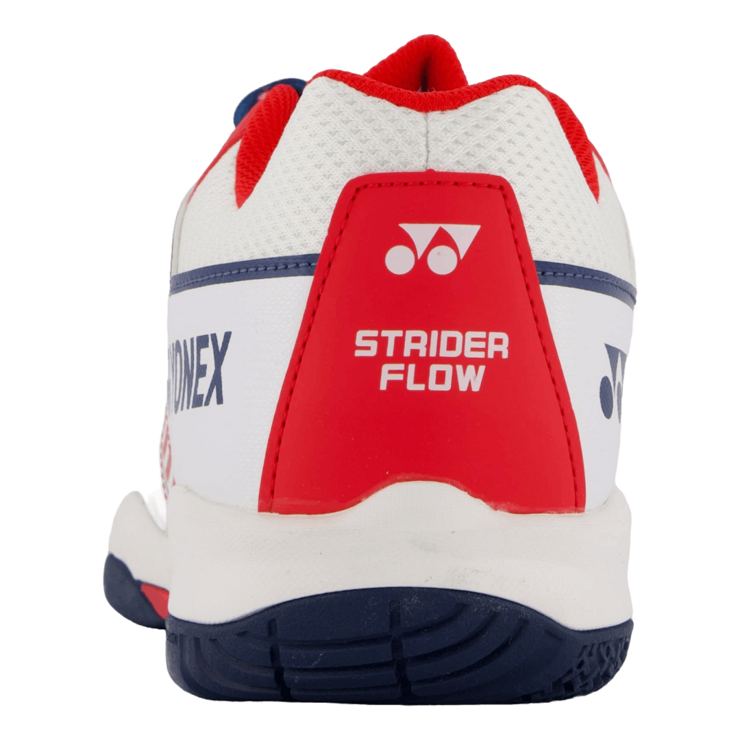 Strider Flow Wide White/red