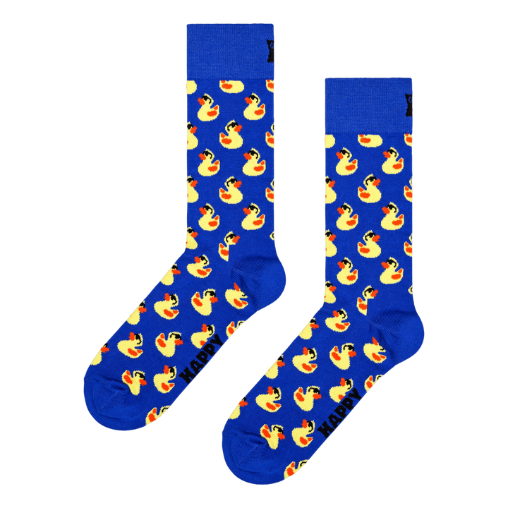 3-pack Rubber Duck Socks Gift  Blue