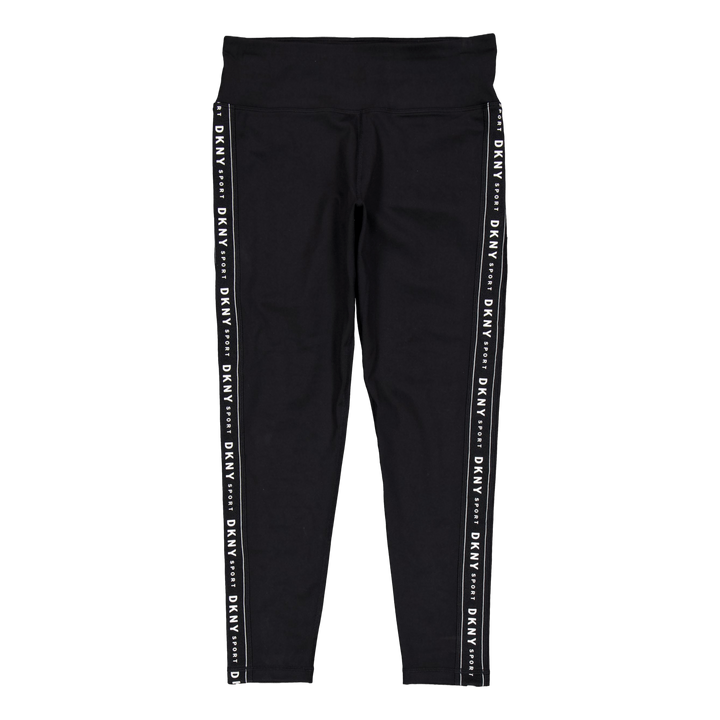 Hw 7/8 Legging Logo Black/black