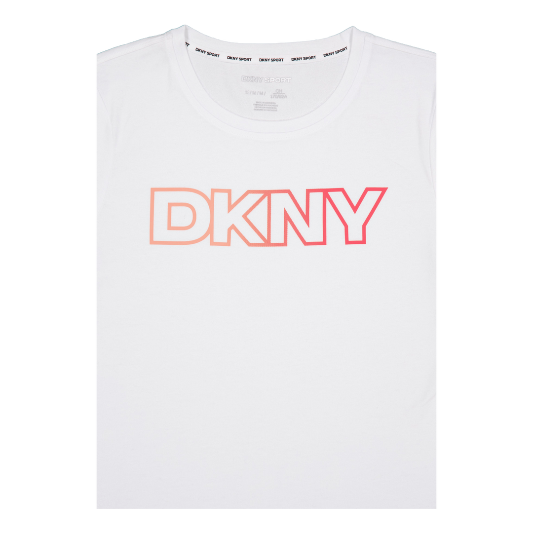 Ombre Outline Logo C White/trop Peach