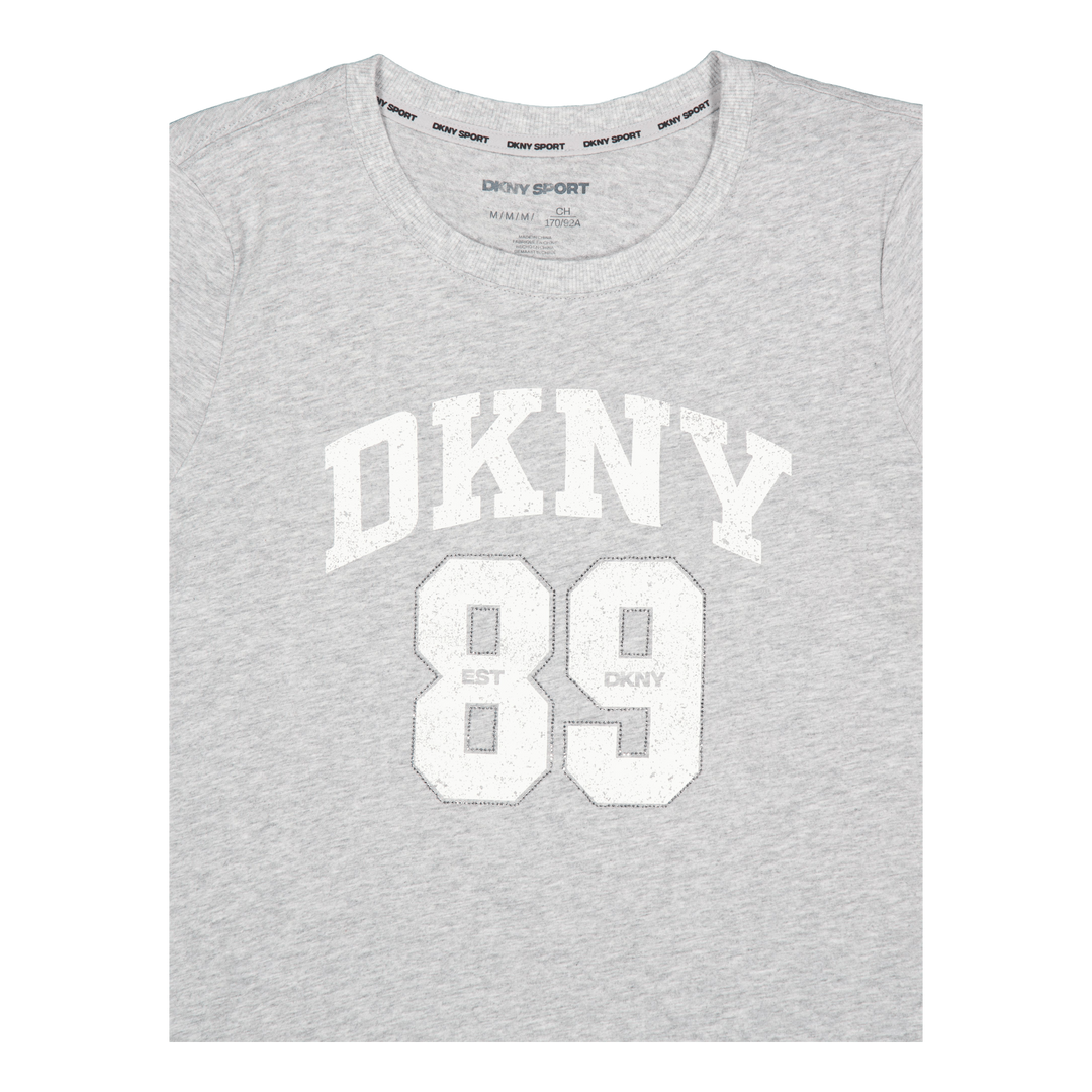 Dkny 89 Lg Crew Nk T Pgh/eggnog