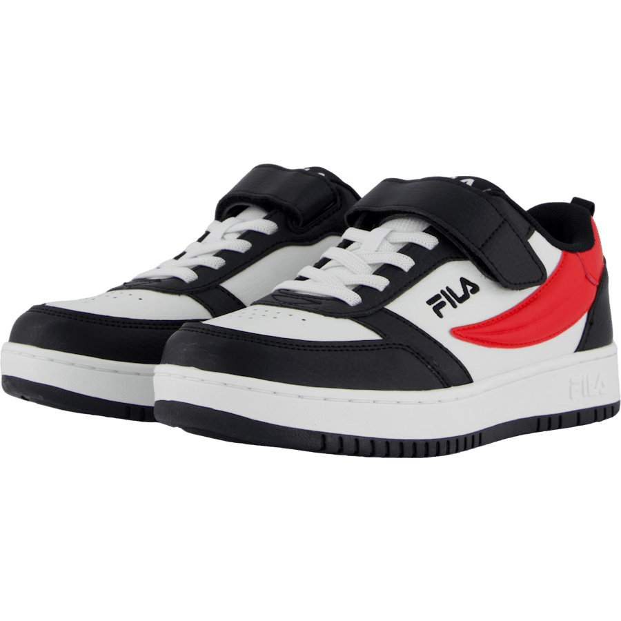 Fila Rega Nf Velcro Kids Black-fila Red