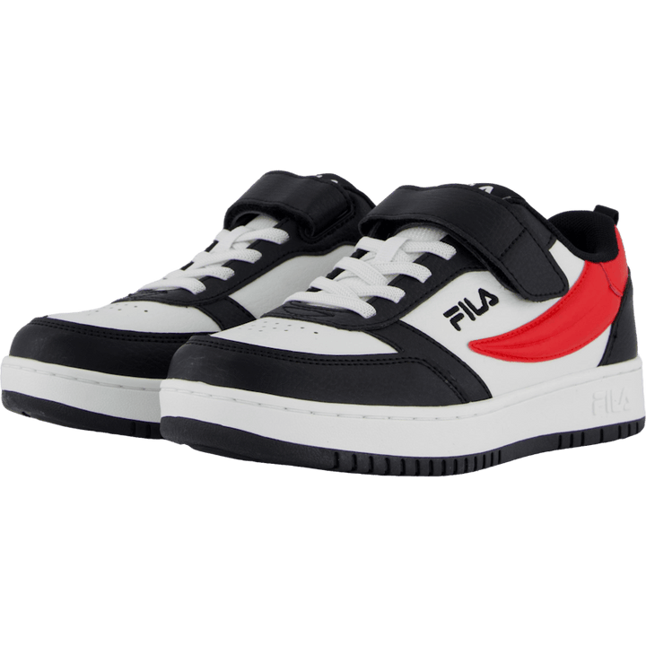 Fila Rega Nf Velcro Kids Black-fila Red