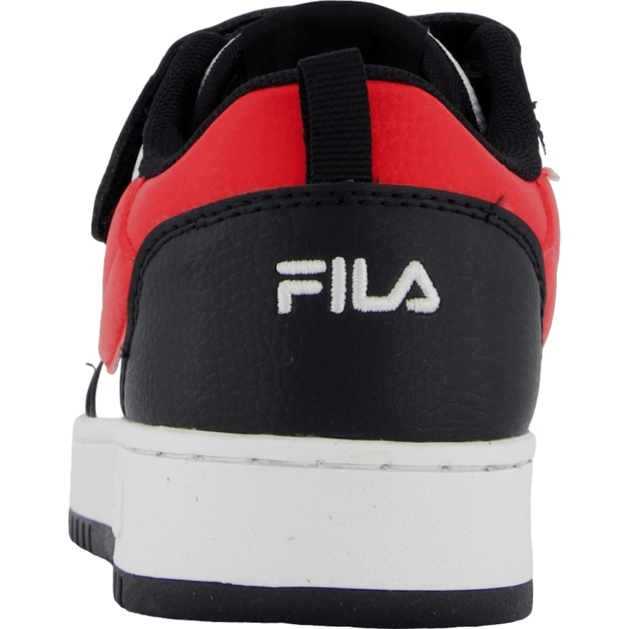 Fila Rega Nf Velcro Kids Black-fila Red